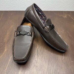 Madden Lenni Bit Driving Brown Loafer EUC Men's Size 8.5